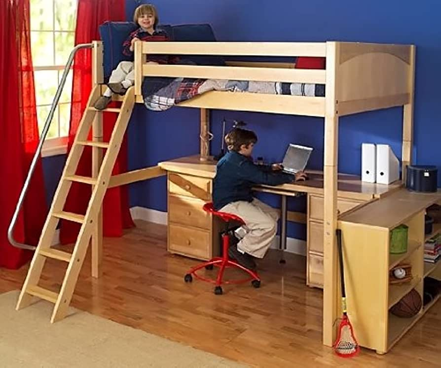 Bunk Bed With Desk – How to Decorate插图