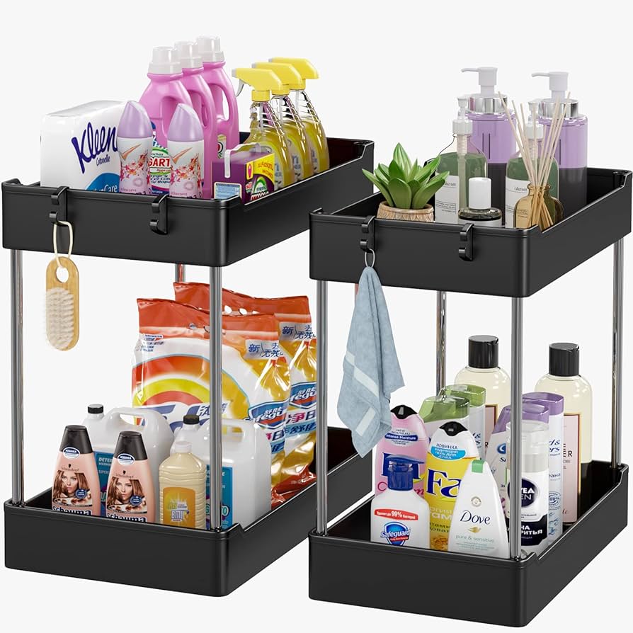 Embrace a Fresh Start: Begin the Year with a Tidy Living Space using an Under-Sink Organizer插图