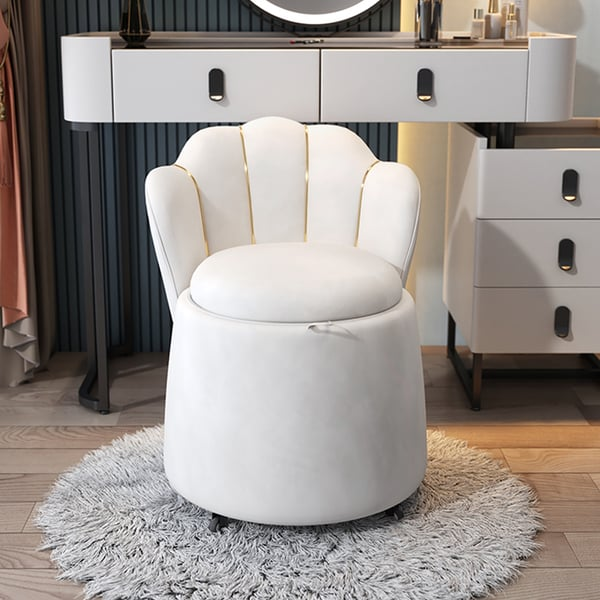 Aesthetic and Comfort: Selecting the Ideal Vanity Chair Style插图