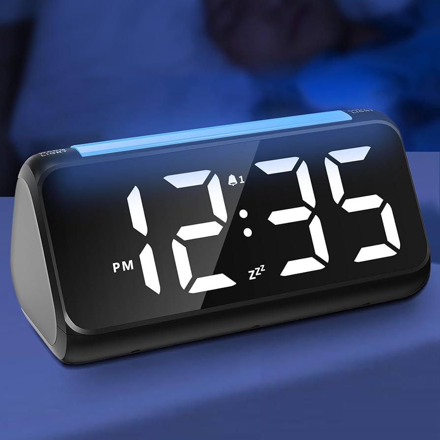 alarm clocks for bedrooms