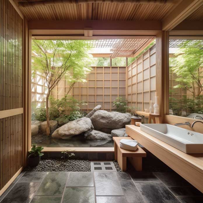 japanese style bathroom