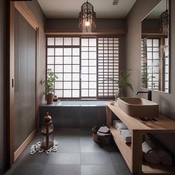 japanese style bathroom