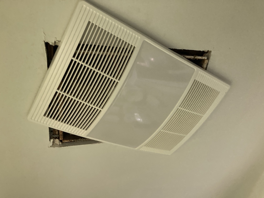 replacing bathroom exhaust fan