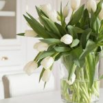 Learn how to put tulips in a vase