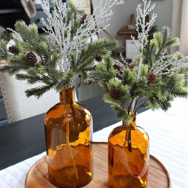 creative DIY Christmas vase ideas 