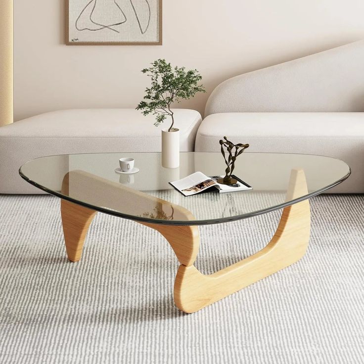 stylish ways to decorate your glass coffee table