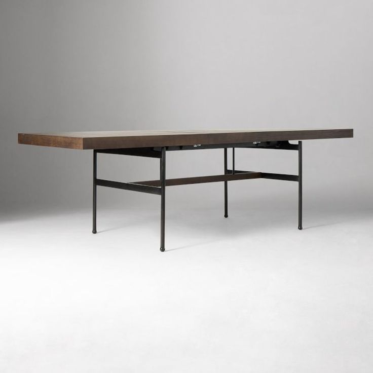 elegance of metal dining tables