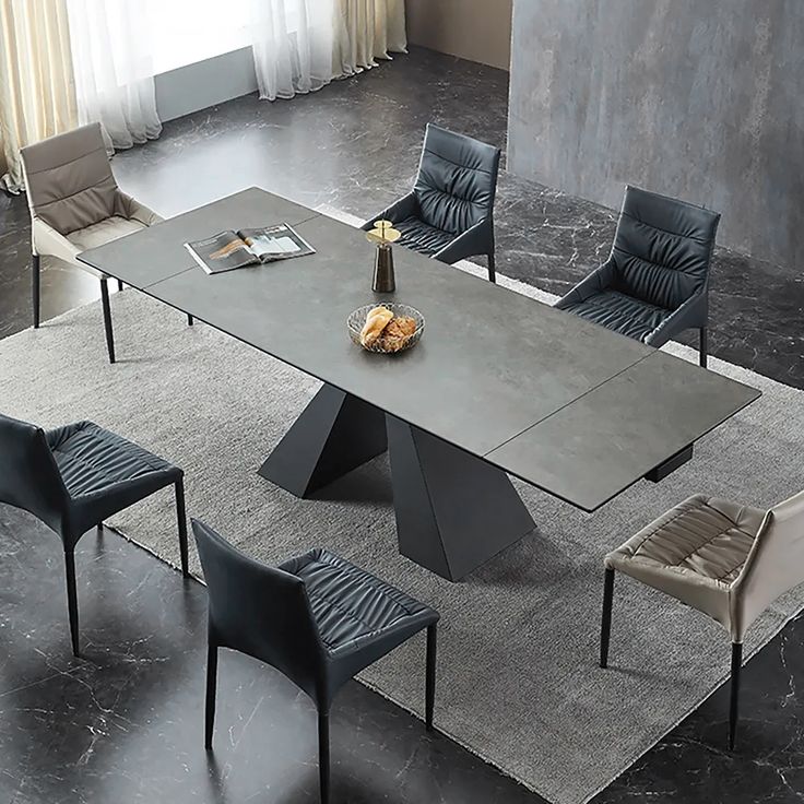 elegance of metal dining tables