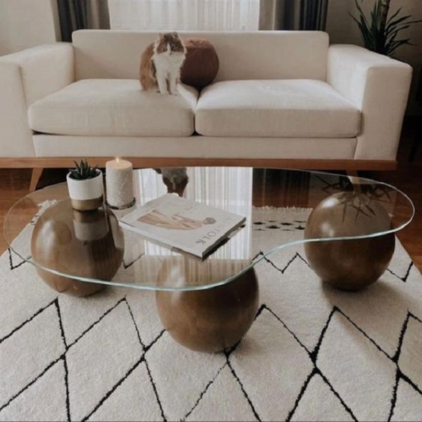  stylish ways to decorate your glass coffee table