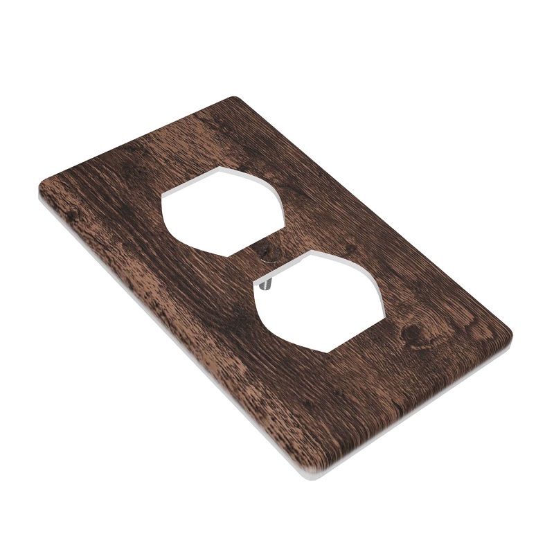 wooden outlet covers