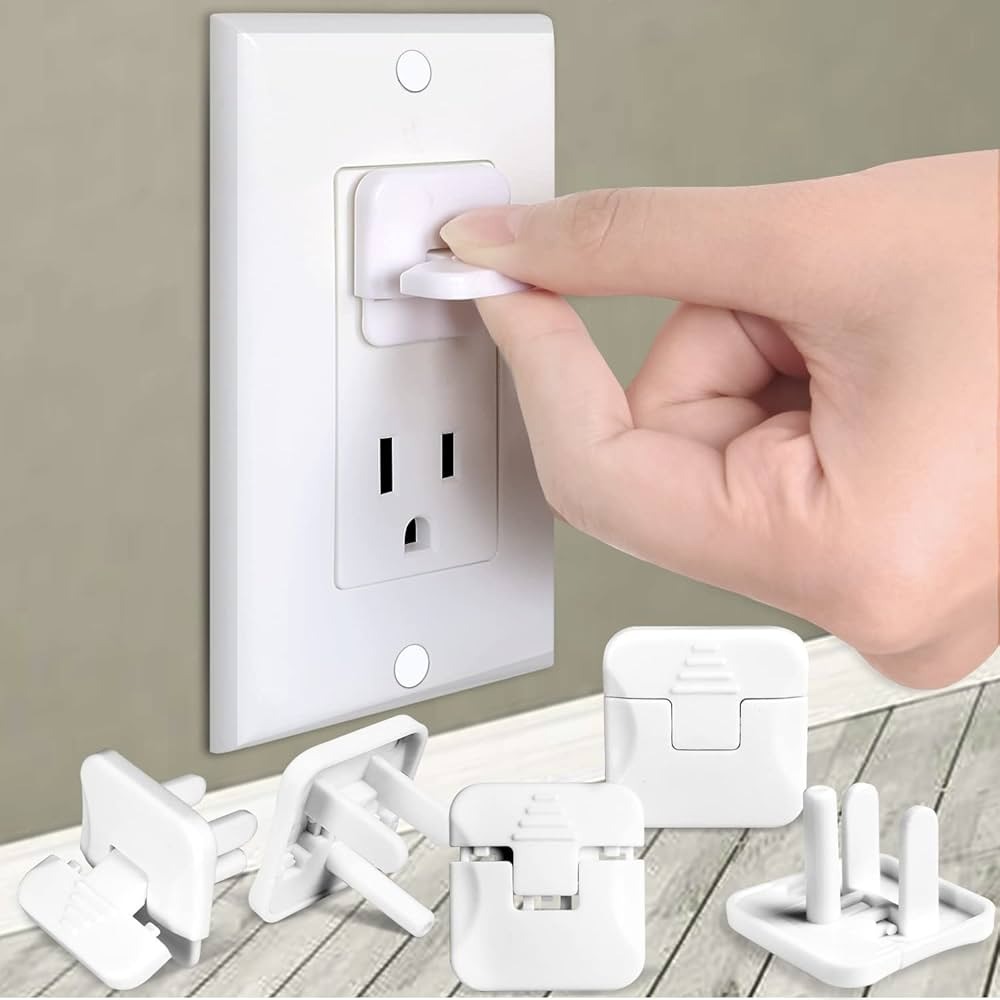 white outlet covers