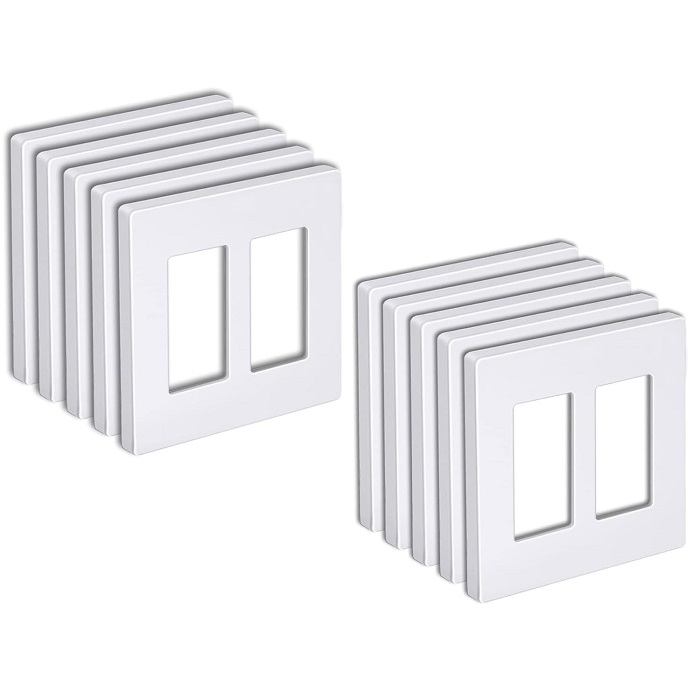 screwless outlet covers