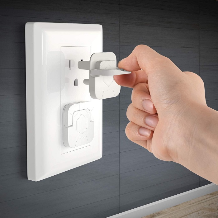 white outlet covers