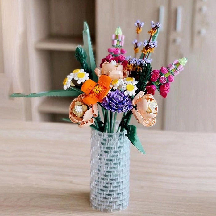 lego flower vase