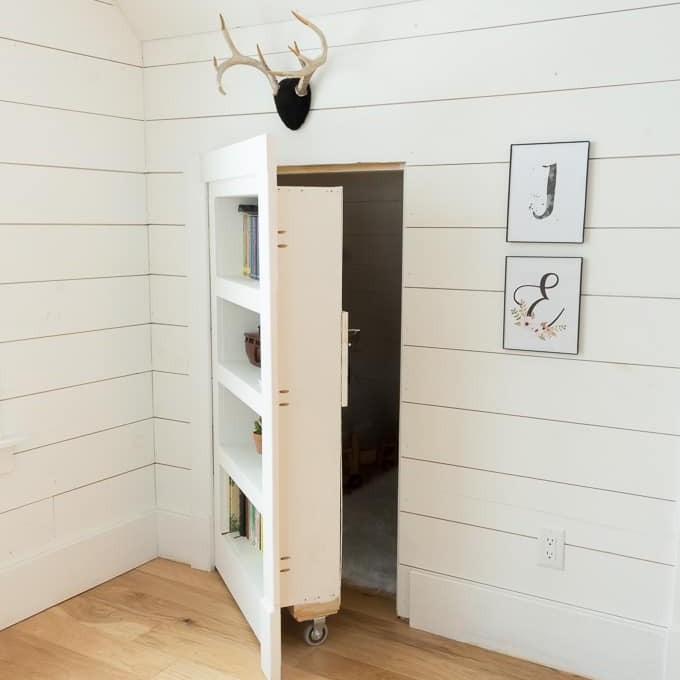 how to make a secret doorway