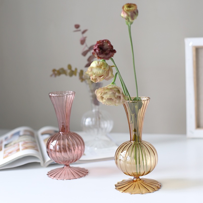 glass flower vase