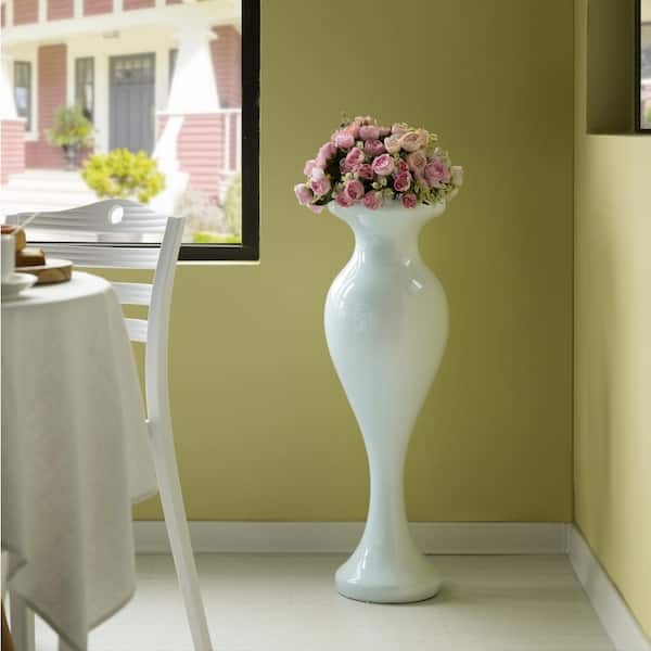 large flower vase